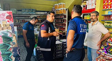 Ruhsatsız süt ürünleri imalathanesi mühürlendi, yüzlerce ürün imha edildi