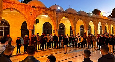 Balıklıgöl'de maneviyat rüzgarı: Hür Gençlik Dergâh Camii'nde buluştu