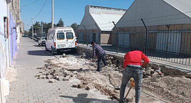 Eyyübiye’de yol yenileme çalışmaları sürüyor