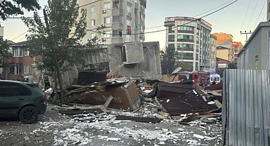 Gebze'yi sarsan olay: 6 katlı bina çöktü, arama kurtarma çalışmaları başladı