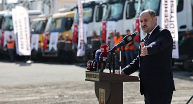 Şanlıurfa Büyükşehir Belediyesi araç filosunu güçlendirdi