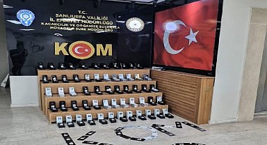 Şanlıurfa’da gümrük kaçağı cep telefonu operasyonu: 1 tutuklama