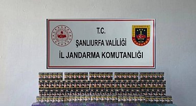 Şanlıurfa’da iki ilçede eş zamanlı kaçak sigara operasyonu