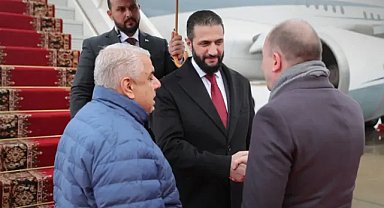 Suriye Cumhurbaşkanı Şara, Moskova'da