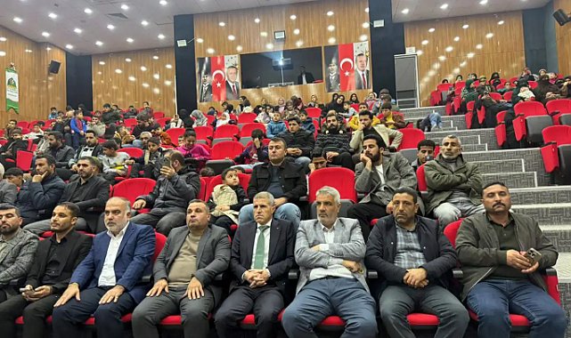 Akçakale’de Sahabe Ayı’nda gecenin manevi huzurunu paylaşan buluşma