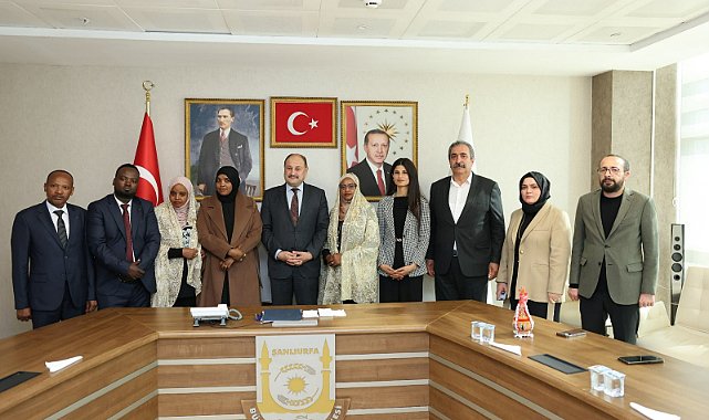 Başkan Gülpınar, Etiyopya heyetini Şanlıurfa'da ağırladı