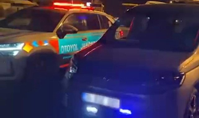 Çakarlı kamyonete 138 bin tl rekor ceza ve ehliyet durağı