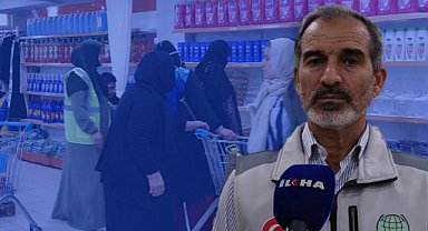 Umut Kervanı, ihtiyaç sahiplerine 'umut market' imkânı sundu