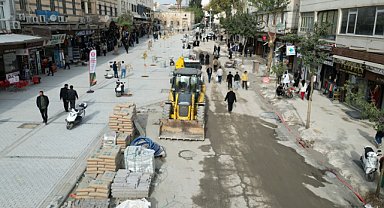 Şanlıurfa’nın en gözde caddesinin çehresi değişiyor