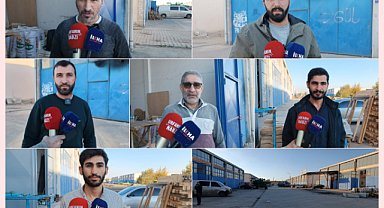 Siverek Marangozcular Sitesi'nde şebeke sorunu esnafı mağdur ediyor